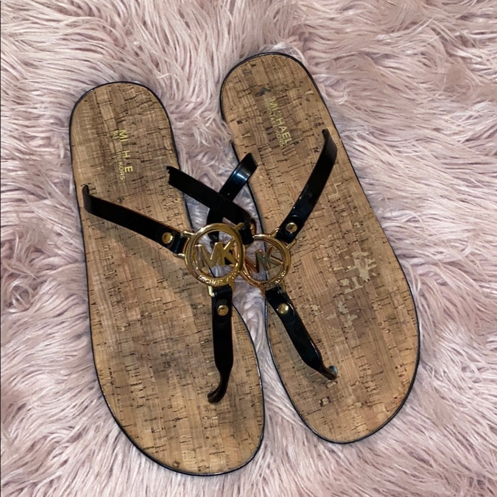 MICHAEL KORS cork sandals!!!